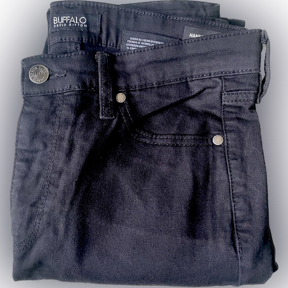 Buffalo by David Bitton Hannah high rise soft stretch skinny jeans in black